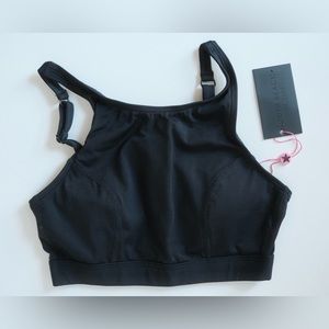 NWT South Beach Active Black Sports Bra